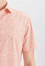 Regular Casual Hemd Druck in Orange |  Seidensticker Onlineshop
