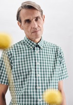 Regular Casual Hemd Karo in Grün |  Seidensticker Onlineshop