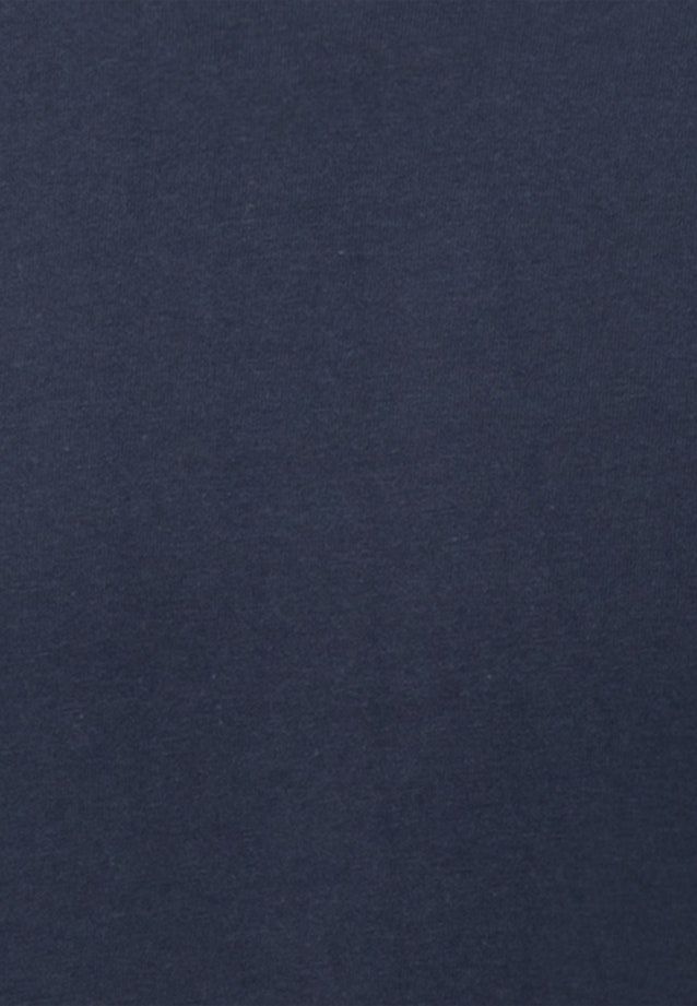Rundhals Shirt met lange mouwen in Donkerblauw |  Seidensticker Onlineshop