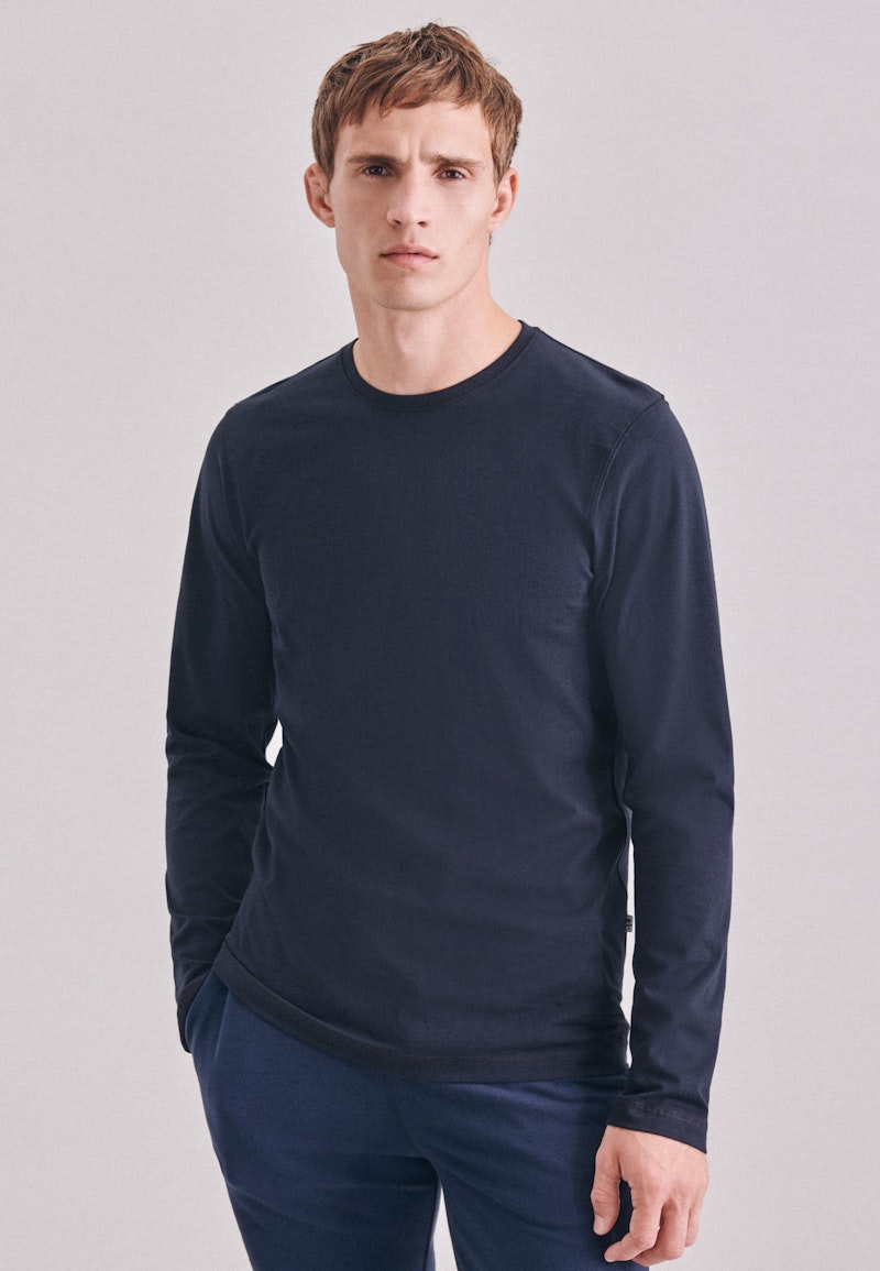 Rundhals Long-sleeved top