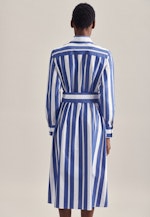 Kleid Streifen in Mittelblau |  Seidensticker Onlineshop