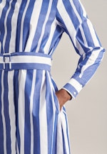 Kleid Streifen in Mittelblau |  Seidensticker Onlineshop