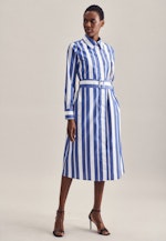 Kleid Streifen in Mittelblau |  Seidensticker Onlineshop