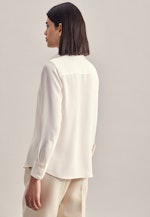 Regular Fit Hemdbluse Uni in Ecru |  Seidensticker Onlineshop