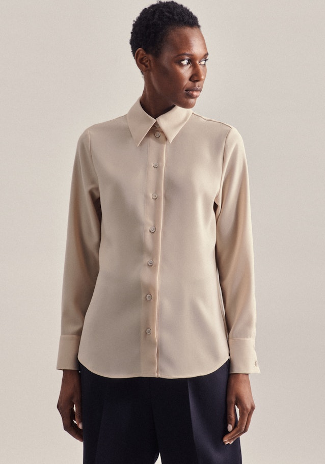 Shirt Blouse Uni in Ecru | Seidensticker Onlineshop