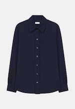 Shirt Blouse Uni in Dark Blue |  Seidensticker Onlineshop