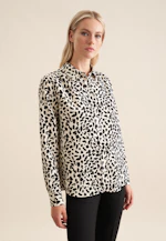 Hemdbluse Druck in Ecru |  Seidensticker Onlineshop