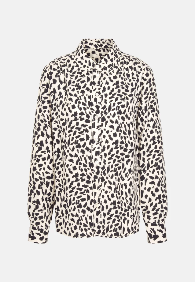 Hemdbluse Druck in Ecru |  Seidensticker Onlineshop