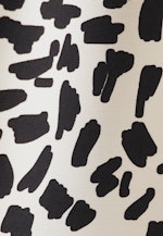 Shirt blouse with ruffled details made of viscose regular fit in Ecru |  Seidensticker Onlineshop