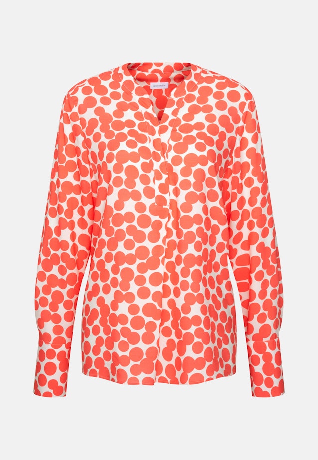 Kraag Shirtblouse in Oranje |  Seidensticker Onlineshop