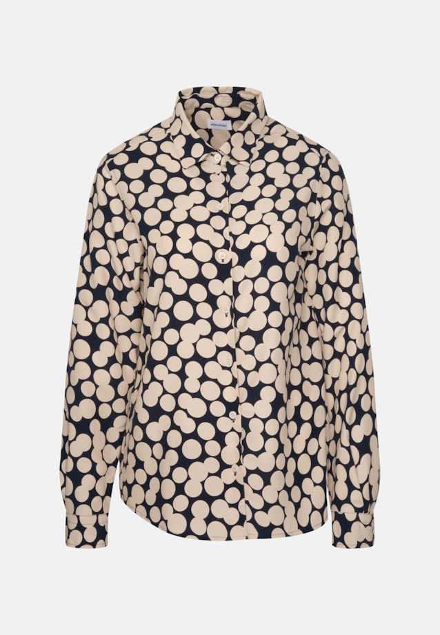 Popeline Shirtblouse in Donkerblauw |  Seidensticker Onlineshop