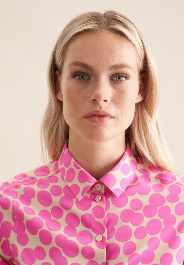 Poplin Shirt Blouse in Pink |  Seidensticker Onlineshop