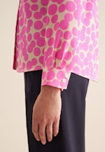 Shirt blouse made of viscose regular fir in Pink |  Seidensticker Onlineshop