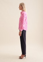 Shirt blouse made of viscose regular fir in Pink |  Seidensticker Onlineshop