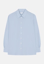 Long sleeve Poplin Shirt Blouse in Light Blue |  Seidensticker Onlineshop