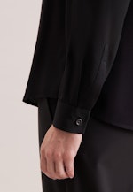 Hemdbluse aus Viskose regular fit in Noir |  Seidensticker Onlineshop