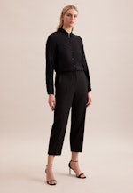 Hemdbluse aus Viskose regular fit in Noir |  Seidensticker Onlineshop