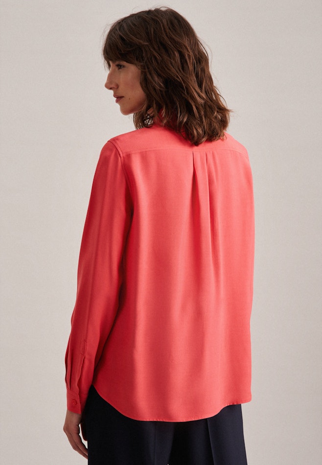 Long sleeve Poplin Shirt Blouse in Pink | Seidensticker online shop
