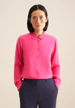 Hemdbluse aus Viskose regular fit in Rot |  Seidensticker Onlineshop