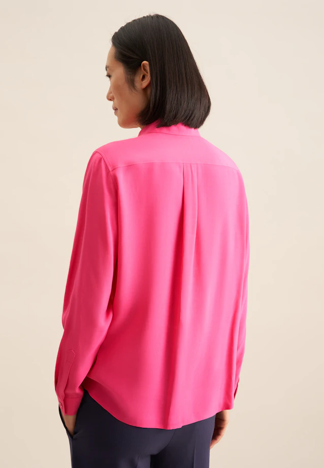 Hemdbluse aus Viskose regular fit in Rot |  Seidensticker Onlineshop