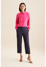 Hemdbluse aus Viskose regular fit in Rot |  Seidensticker Onlineshop