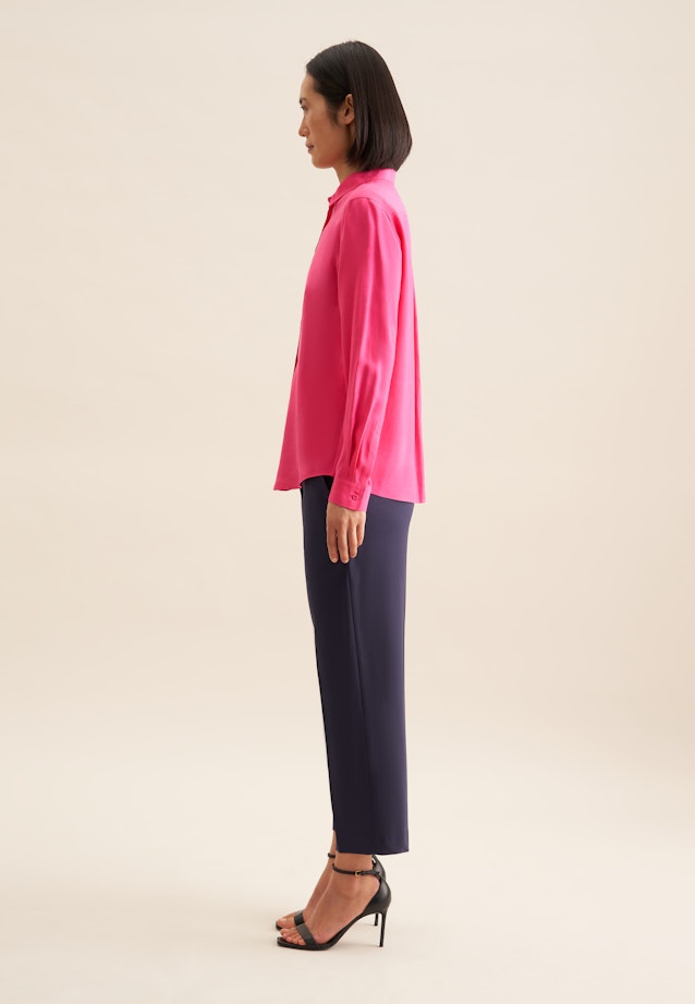 Hemdbluse aus Viskose regular fit in Rouge |  Seidensticker Onlineshop