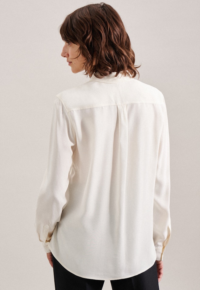 Long sleeve Poplin Shirt Blouse in Ecru | Seidensticker online shop
