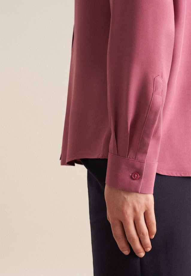 Hemdbluse aus Viskose regular fit in Lilas |  Seidensticker Onlineshop