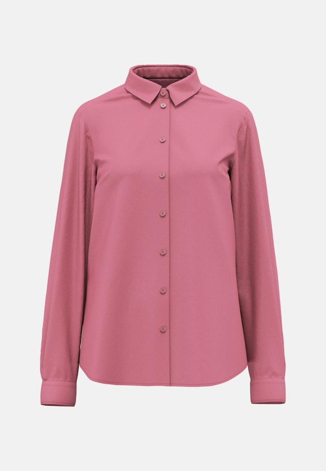 Collar Shirt Blouse in Purple |  Seidensticker Onlineshop