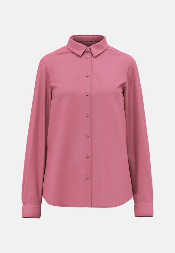 Hemdbluse aus Viskose regular fit in Lilas |  Seidensticker Onlineshop
