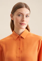 Hemdbluse aus Viskose regular fit in Orange |  Seidensticker Onlineshop