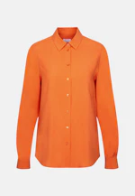 Hemdbluse aus Viskose regular fit in Orange |  Seidensticker Onlineshop