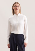 Hemdbluse aus Viskose regular fit in Ecru |  Seidensticker Onlineshop