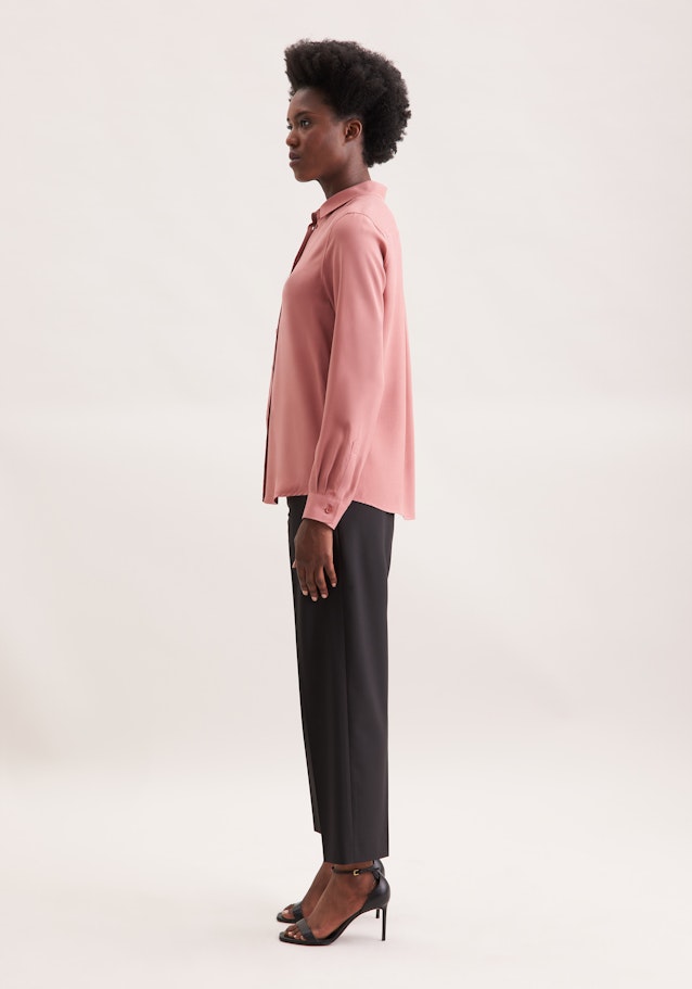 Hemdbluse aus Viskose regular fit in Rosa | Seidensticker Onlineshop