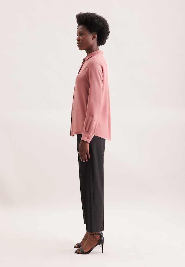 Hemdbluse aus Viskose regular fit in Rosa |  Seidensticker Onlineshop