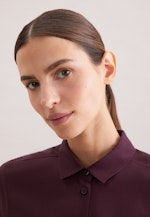 Hemdbluse aus Viskose regular fit in Rot |  Seidensticker Onlineshop