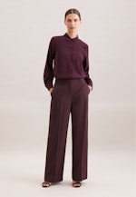 Hemdbluse aus Viskose regular fit in Rot |  Seidensticker Onlineshop