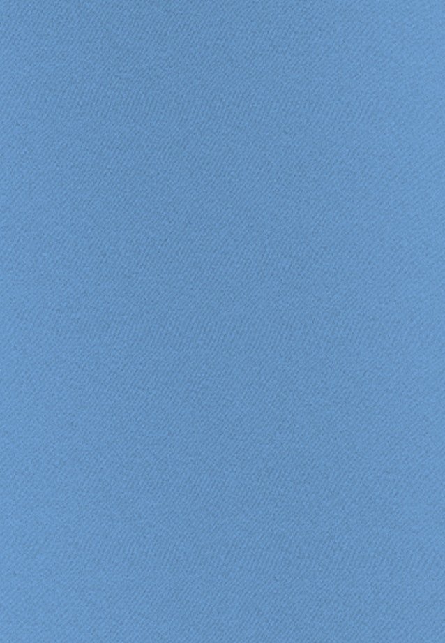 Hemdbluse aus Viskose regular fit in Mittelblau |  Seidensticker Onlineshop