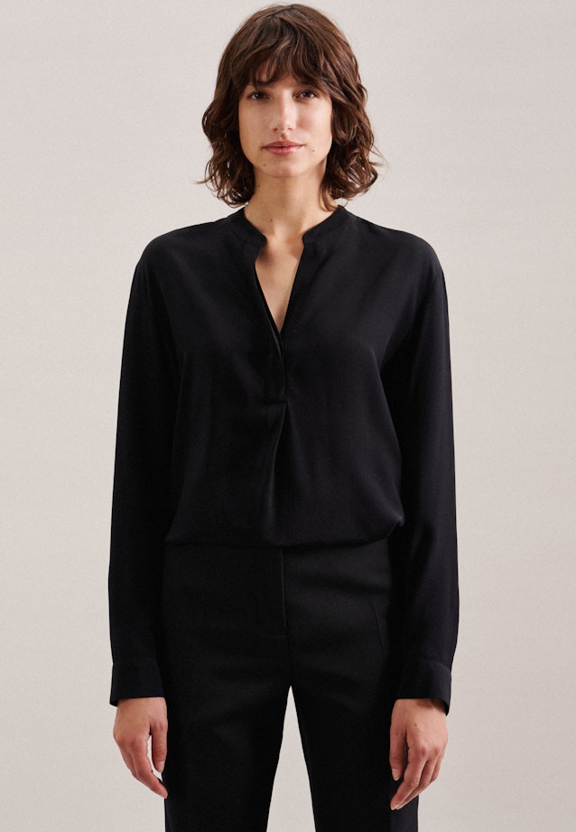 Collar Tunic in Black |  Seidensticker Onlineshop