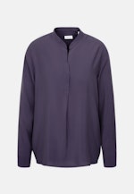 Tunika aus Viskose regular fit in Bleu Foncé |  Seidensticker Onlineshop