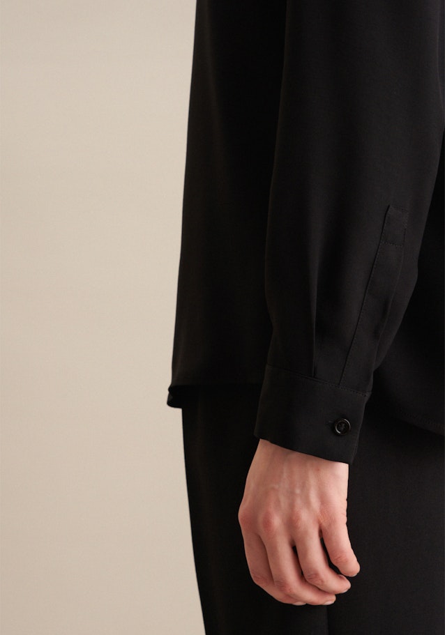 Tunika aus Viskose regular fit in Noir | Seidensticker Onlineshop
