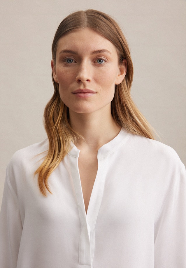 Long sleeve Poplin Tunic in White | Seidensticker Onlineshop