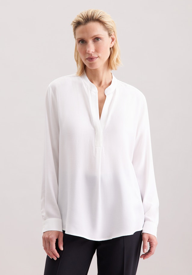 Tunika aus Viskose regular fit in White | Seidensticker Onlineshop