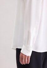 Tunika aus Viskose regular fit in Wit |  Seidensticker Onlineshop