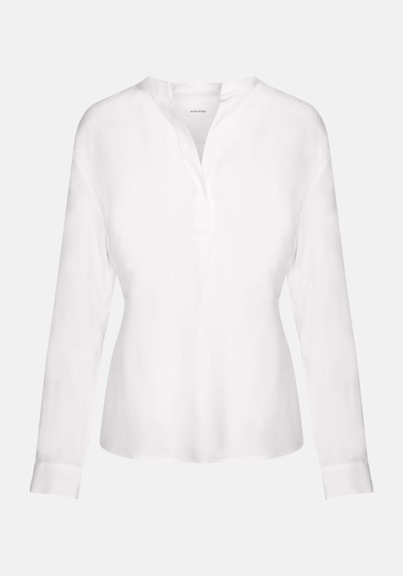 Long sleeve Poplin Tunic in White |  Seidensticker Onlineshop