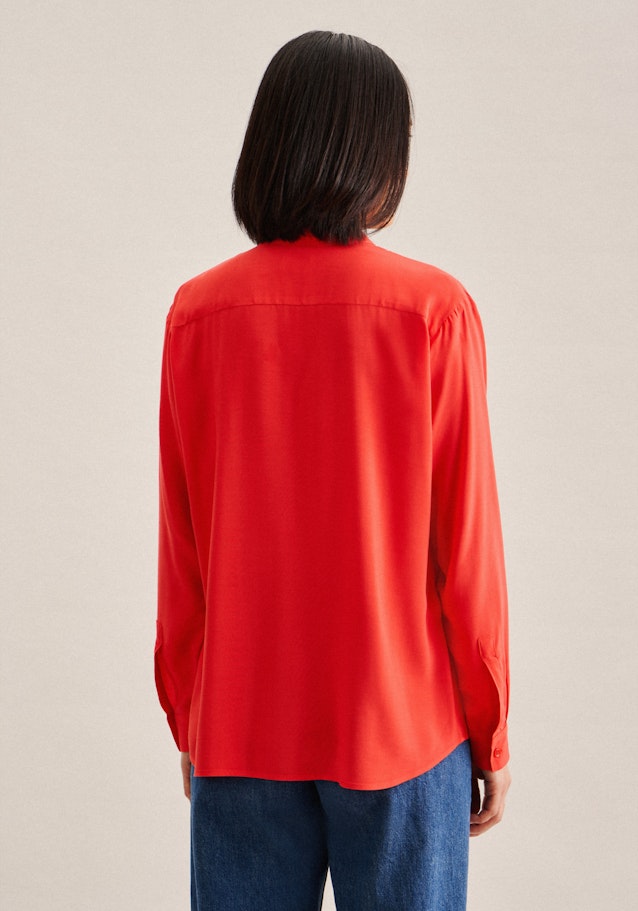 Long sleeve Poplin Tunic in Red |  Seidensticker Onlineshop