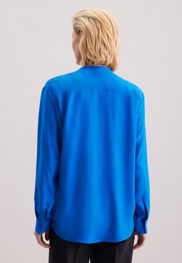 Tunika aus Viskose regular fit in Strahlendes blau |  Seidensticker Onlineshop