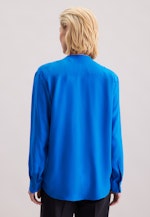 Tunika aus Viskose regular fit in Strahlendes blau |  Seidensticker Onlineshop