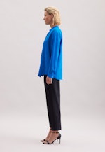 Tunika aus Viskose regular fit in Strahlendes blau |  Seidensticker Onlineshop