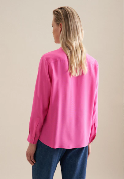 Tunika aus Viskose regular fit in Rosa |  Seidensticker Onlineshop
